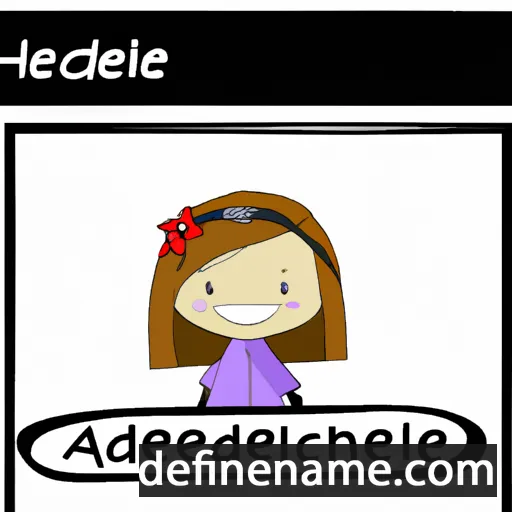 Addaleigh cartoon