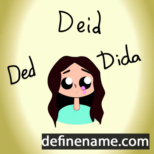 cartoon of the name Adélajda