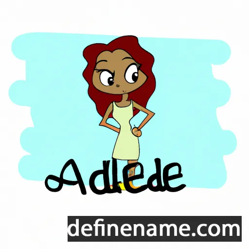 Adeele cartoon