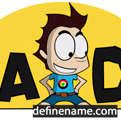 Ádo cartoon