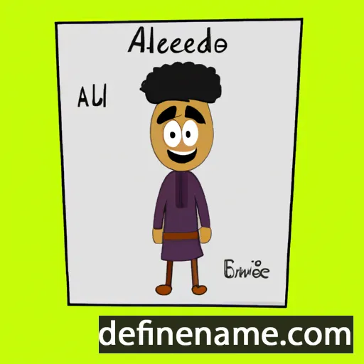 cartoon of the name Adelasio