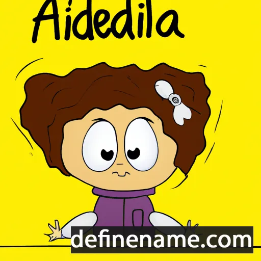 Adelfina cartoon