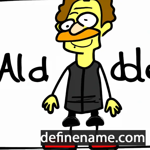 Adelfried cartoon