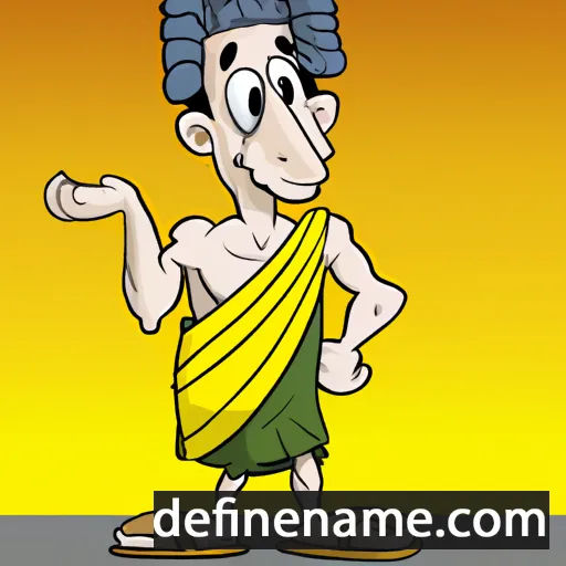 cartoon of the name Adelgis