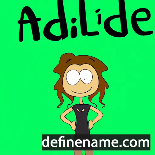 Adeliz cartoon