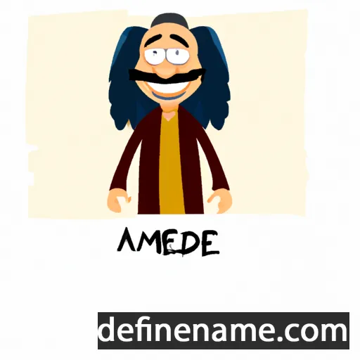 Adelmoed cartoon