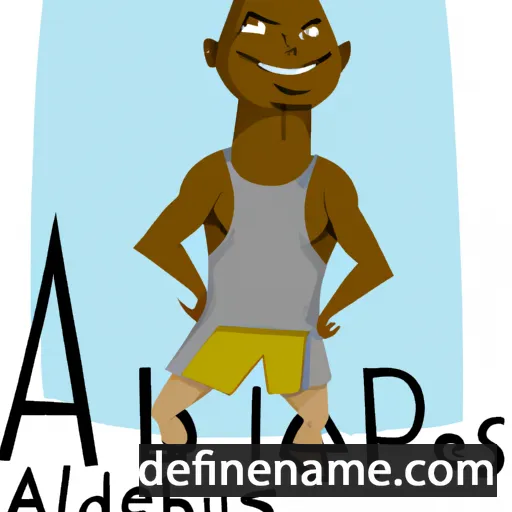 cartoon of the name Adelphus