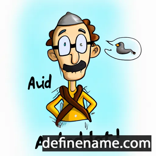 cartoon of the name Adeltraut