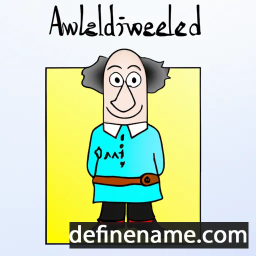 cartoon of the name Adelwig