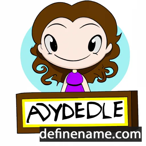 Adelynne cartoon