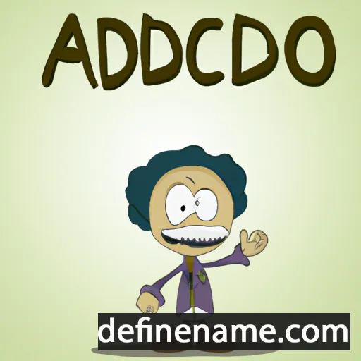 Adeodato cartoon