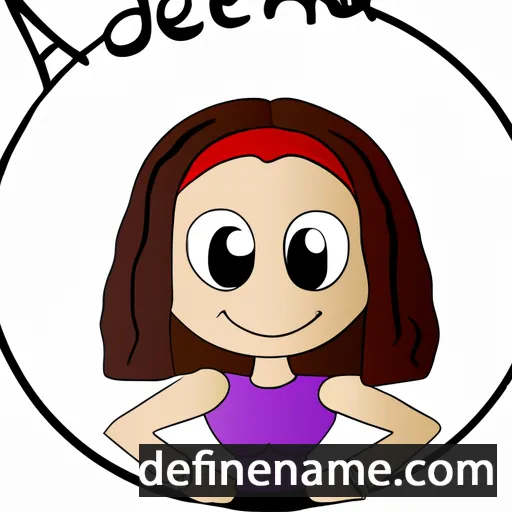 Adeona cartoon