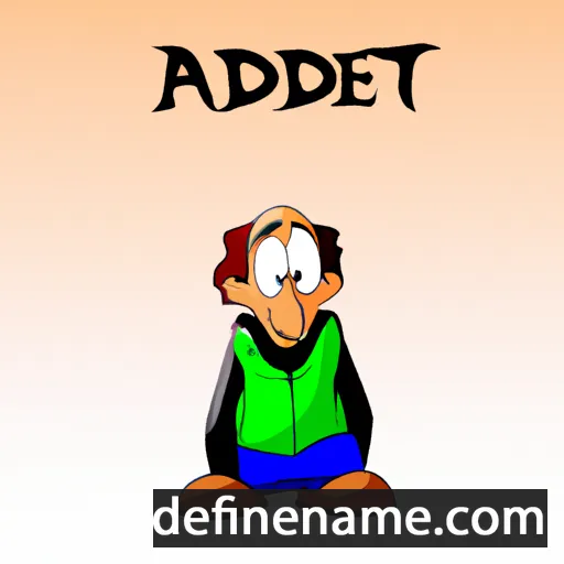 Aderet cartoon