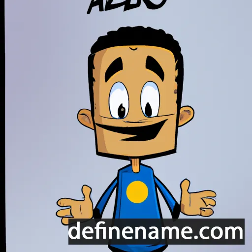 cartoon of the name Adílio