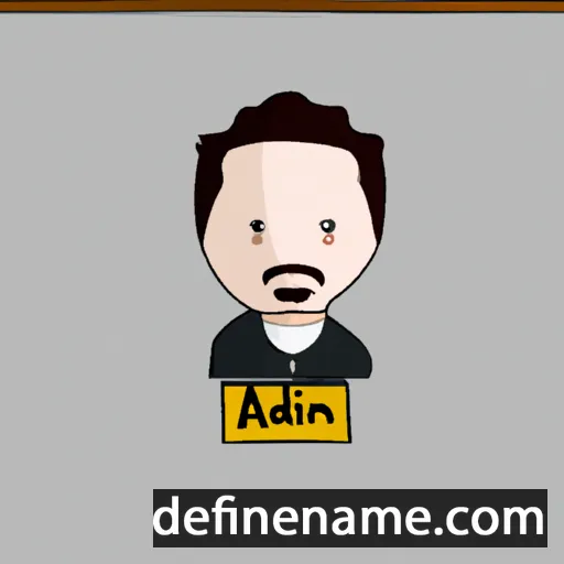 cartoon of the name Adırin