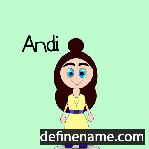 cartoon of the name Adinai