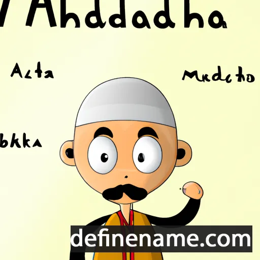 cartoon of the name Admatha