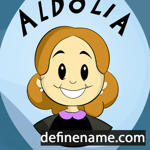 cartoon of the name Adolfiina