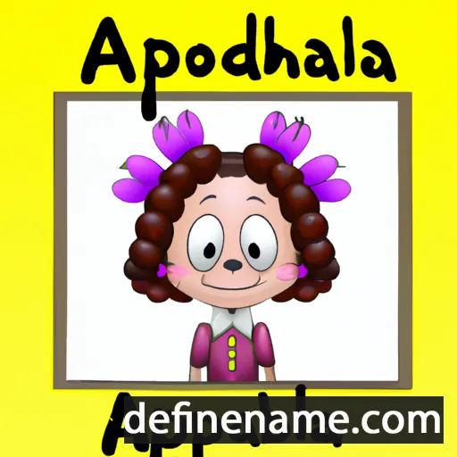 cartoon of the name Adolphia