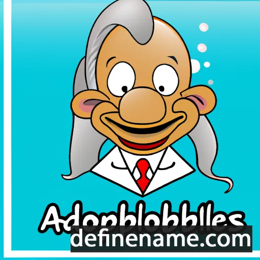 Adolphinus cartoon