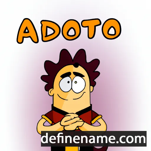 Adorato cartoon