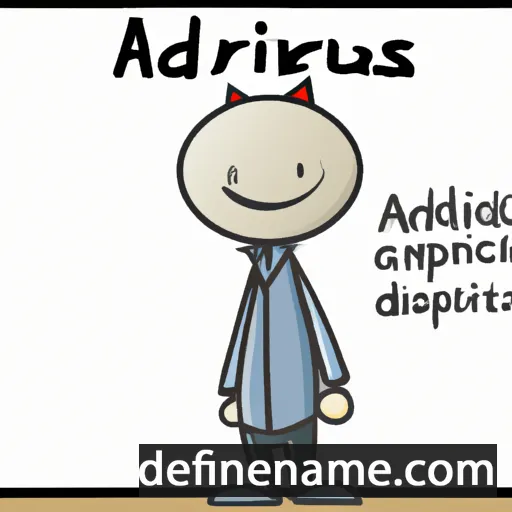 cartoon of the name Adrastus