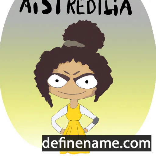 cartoon of the name Adrestia