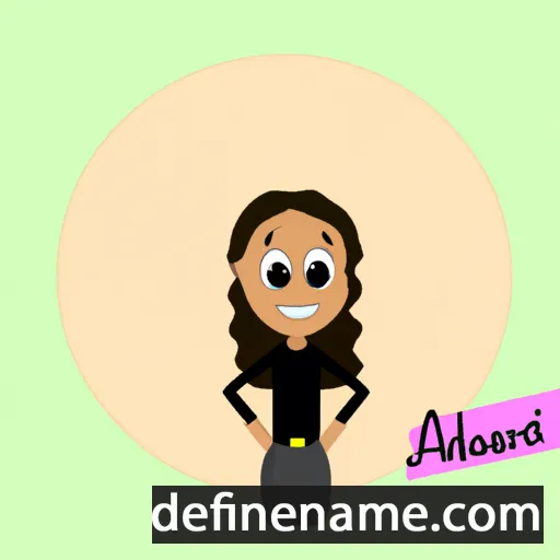 Adriána cartoon