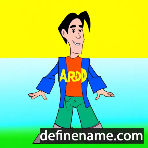 cartoon of the name Adric