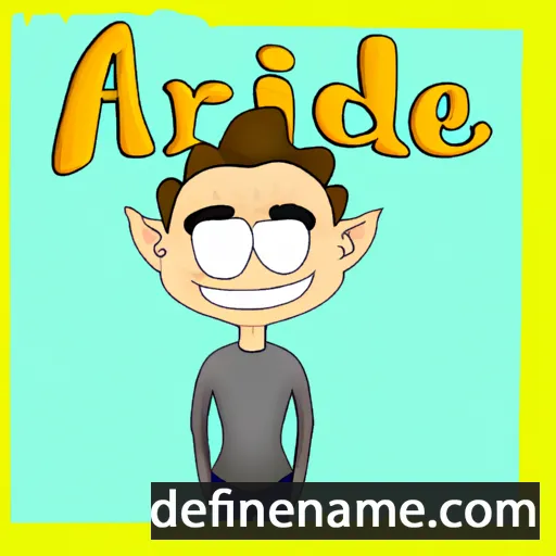 Adriël cartoon