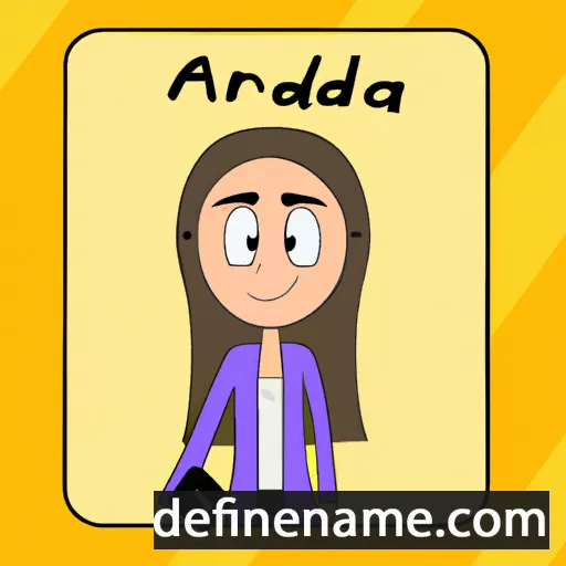 Adriena cartoon