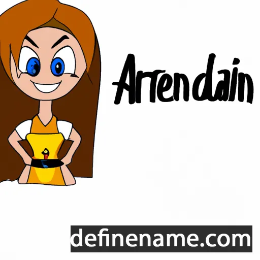 Adrienna cartoon