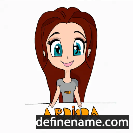 Adrina cartoon