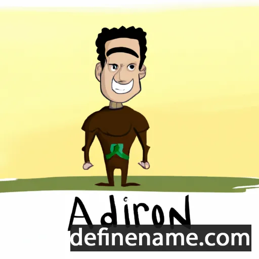 Adron cartoon