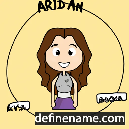 Adryiana cartoon