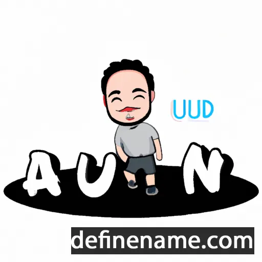 cartoon of the name Adun