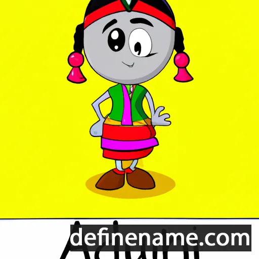 cartoon of the name Adunni