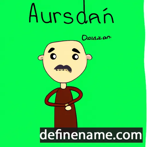 cartoon of the name Adurnarseh