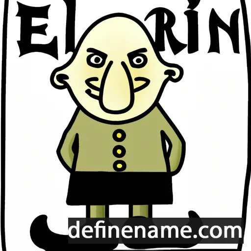 cartoon of the name Ærinolf