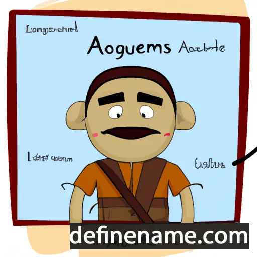 cartoon of the name Aeacus