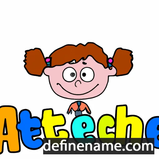 cartoon of the name Aechtje