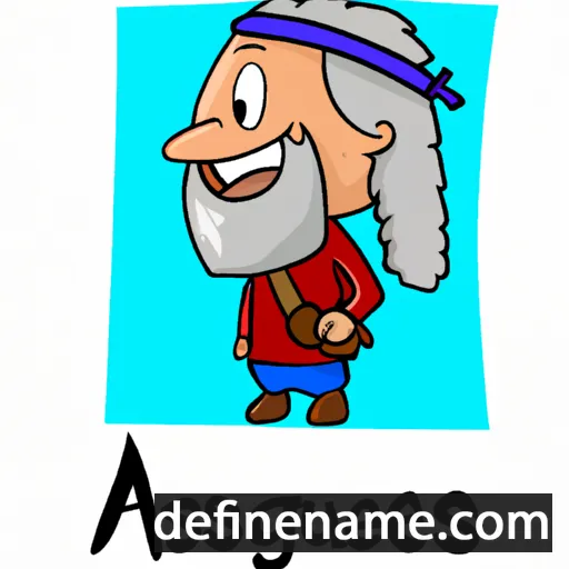 cartoon of the name Aegisthus