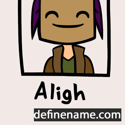 cartoon of the name Aelgyth