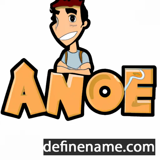 cartoon of the name Aeone