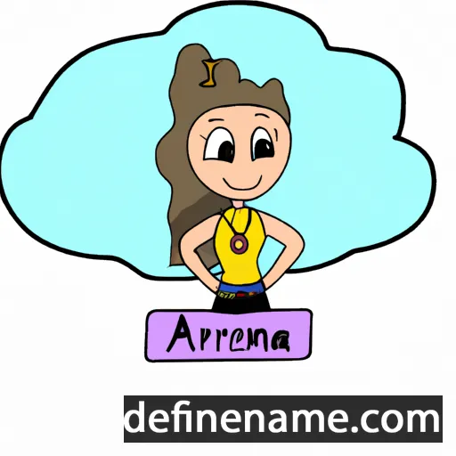 Aerianna cartoon