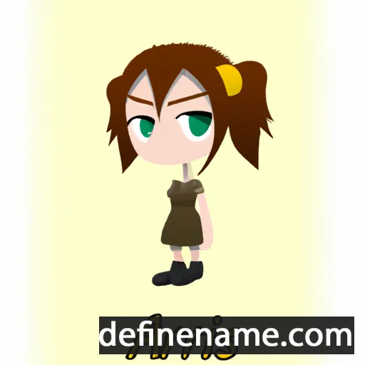 Aeris cartoon