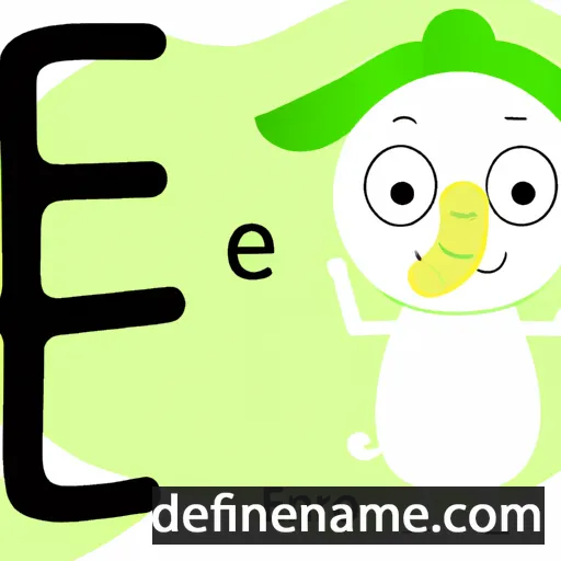 cartoon of the name Aeru