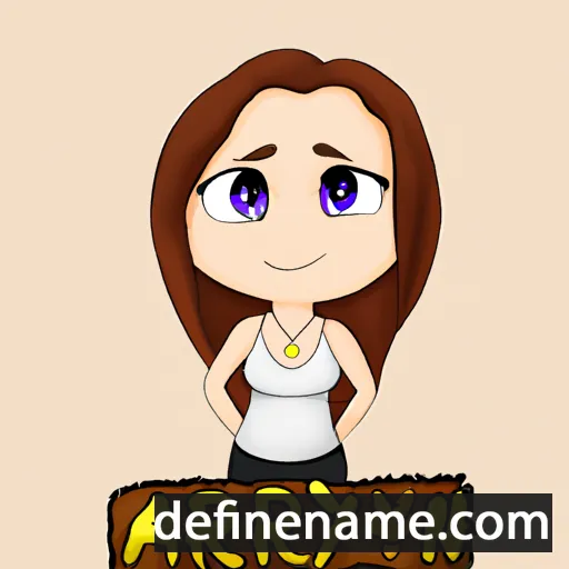 Aeryn cartoon