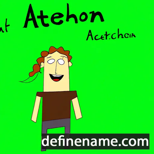 cartoon of the name Aethon