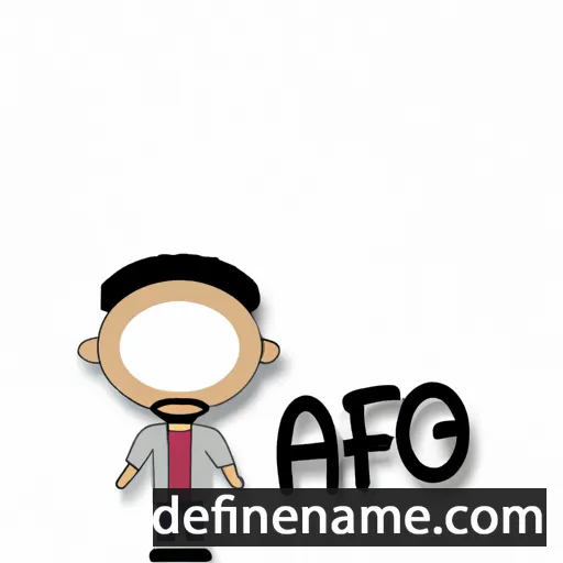 Afiq cartoon